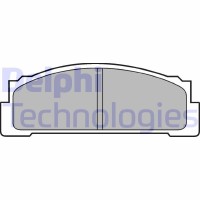 LP30 DELPHI Комплект гальмівних колодок дисковий гальм