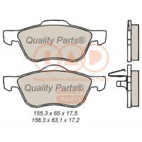 704-13181 IAP QUALITY PARTS Комплект гальмівних колодок дисковий гальм