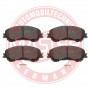 13046056522N-SET-MS MASTER-SPORT GERMANY Комплект гальмівних колодок дисковий гальм