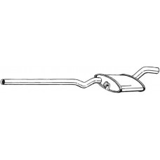 282-599 BOSAL Середній глушник вихлопних газів