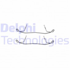 LX0210 DELPHI Комплектуючі колодки дискового гальма