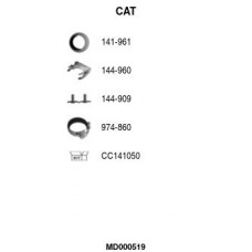 MD000519 FA1 Катализатор