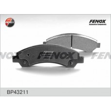 BP43211 FENOX Комплект гальмівних колодок дисковий гальм