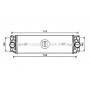 MSA4582 AVA QUALITY COOLING Интеркулер