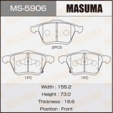 MS-5906 MASUMA Комплект гальмівних колодок