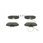 0 986 461 765 BOSCH Комплект гальмівних колодок дисковий гальм
