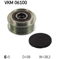 VKM 06100 SKF Механізм вільного ходу генератора