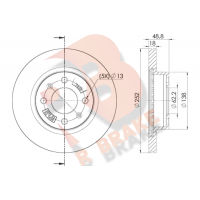 78RBD27510 R BRAKE Гальмівний диск