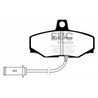 DP757 EBC Brakes Комплект гальмівних колодок дисковий гальм