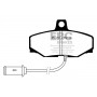 DP757 EBC Brakes Комплект гальмівних колодок дисковий гальм