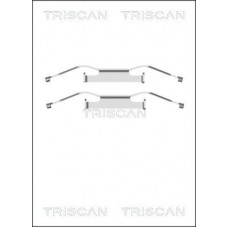 8105 291607 TRISCAN Комплектуючі колодки дискового гальма