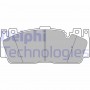 LP3156 DELPHI КомплеК т гальмівних колодок, дискове гальмо