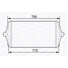Интеркулер MAGNETI MARELLI 351319203430