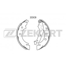 BK-4462 ZEKKERT Комплект гальмівних колодок