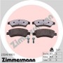 23599.990.1 ZIMMERMANN КомплеК т гальмівних колодок, дискове гальмо