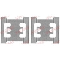 109-1688 QUICK BRAKE Комплектуючі колодки дискового гальма