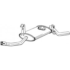 105-881 BOSAL Глушник вихлопних газів кінцевий
