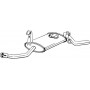 105-881 BOSAL Глушник вихлопних газів кінцевий