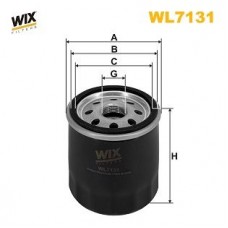 WL7131 WIX FILTERS Масляний фільтр