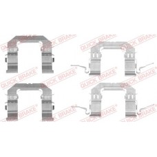109-1722 QUICK BRAKE Комплектуючі колодки дискового гальма
