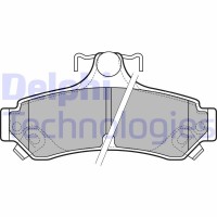 LP2700 DELPHI КомплеК т гальмівних колодок, дискове гальмо