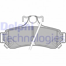 LP2700 DELPHI КомплеК т гальмівних колодок, дискове гальмо