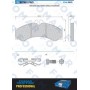 FO 627681 FOMAR Friction Комплект гальмівних колодок дисковий гальм