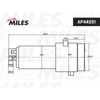 AP44051 MILES Паливний насос