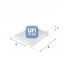 5314800 UFI Фільтр повітря у внутрішньому просторі