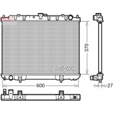 DRM46039 DENSO Радіатор охолодження двигуна