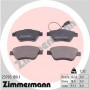 23705.180.1 ZIMMERMANN Комплект гальмівних колодок дисковий гальм
