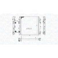 350213995000 MAGNETI MARELLI Радіатор охолодження двигуна