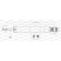 SAB8032.32 OPEN PARTS Амортизатор