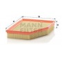 C 30 139 MANN-FILTER Повітряний фільтр