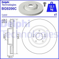 BG9206C DELPHI Гальмівний диск