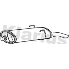 220420 KLARIUS Глушник вихлопних газів кінцевий