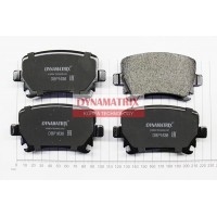 DBP1636 DYNAMATRIX Комплект гальмівних колодок дисковий гальм