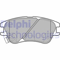 LP2062 DELPHI Комплект гальмівних колодок дисковий гальм