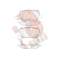 RB1916 R BRAKE КомплеК т гальмівних колодок, дискове гальмо