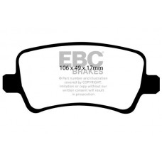 DP31934C EBC Brakes КомплеК т гальмівних колодок, дискове гальмо