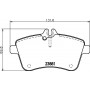 8DB 355 010-331 HELLA Комплект гальмівних колодок дисковий гальм