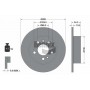 BDS1387 BENDIX Braking Гальмівний диск
