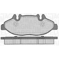 363916060329 MAGNETI MARELLI КомплеК т гальмівних колодок, дискове гальмо