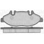 363916060329 MAGNETI MARELLI КомплеК т гальмівних колодок, дискове гальмо