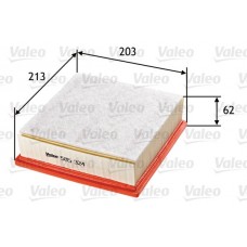 585324 VALEO Повітряний фільтр