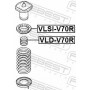 VLDV70R FEBEST Буфер амортизація