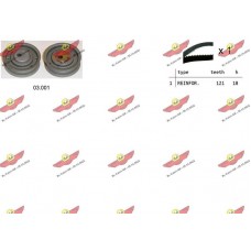 04.5089 AUTOKIT Комплект ременя ГРМ