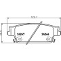 8DB 355 012-231 HELLA PAGID Комплект гальмівних колодок дисковий гальм