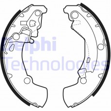 LS1956 DELPHI Комплект гальмівних колодок