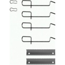 8DZ 355 203-471 HELLA Комплектуючі колодки дискового гальма